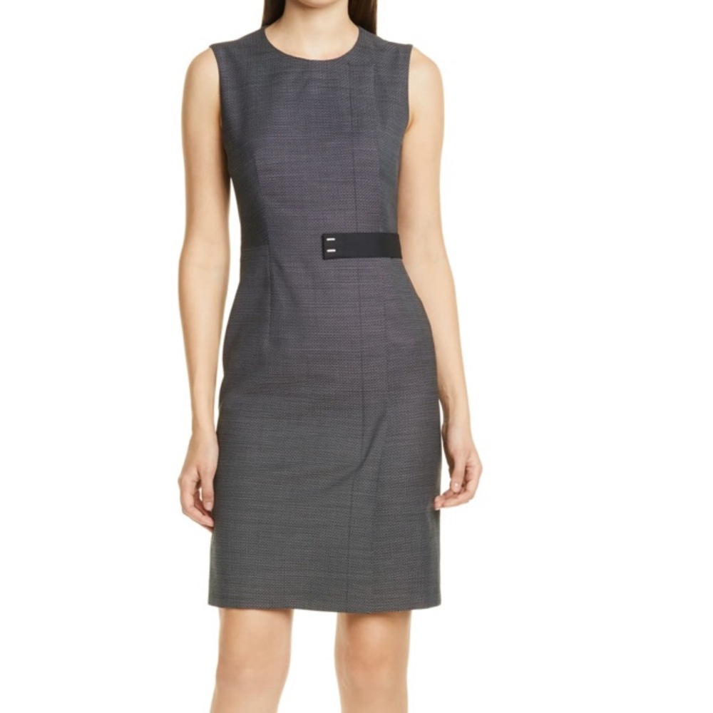 Boss Dinta Sheath Knee Length Dress Size 6